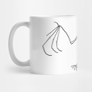 Bat Skeleton Mug